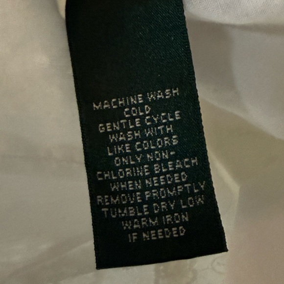 Ralph Lauren White Eyelet Blouse size 6 - Picture 5 of 7